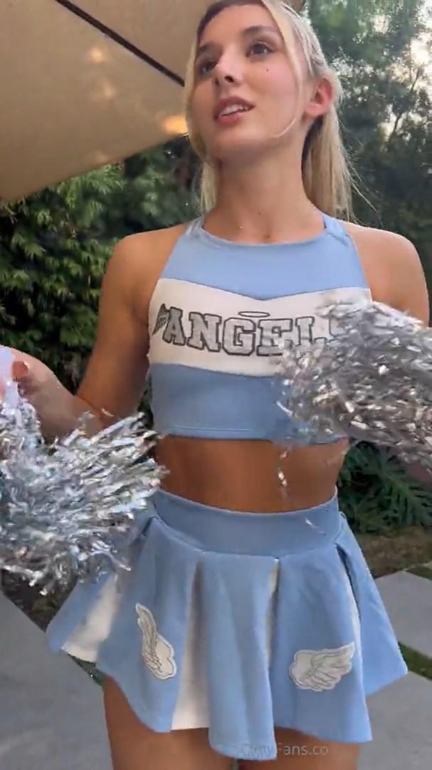lina belfiore cheerleader strip onlyfans video leaked gdbdmp