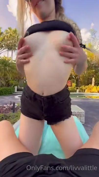 livvalittle nude outdoor butthole tease onlyfans video leaked oufirq