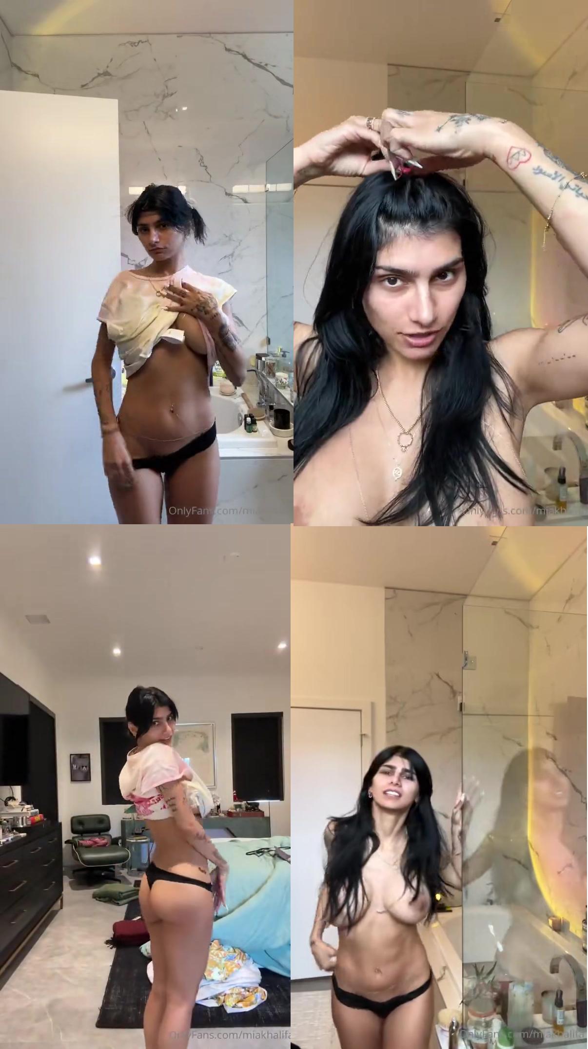 mia khalifa nude bathroom onlyfans livestream leaked owngkv 1