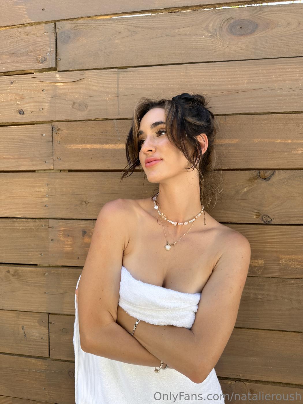 natalie roush teasing bath robe onlyfans set leaked qgsrem