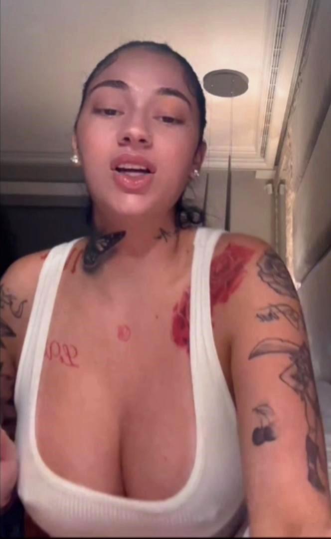 bhad bhabie nude sheer nipple piercing onlyfans set leaked okopio