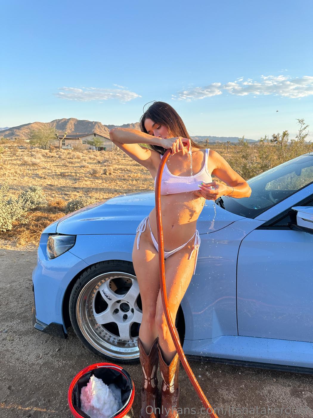 natalie roush nude wet car wash ppv onlyfans set leaked eurnge
