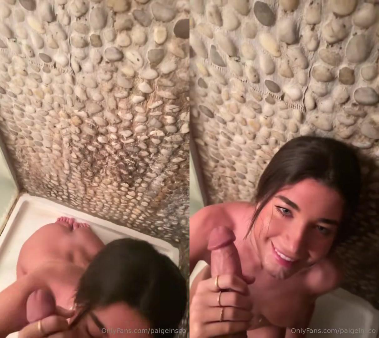 paige insco nude shower blowjob onlyfans video leaked xxgghb 1